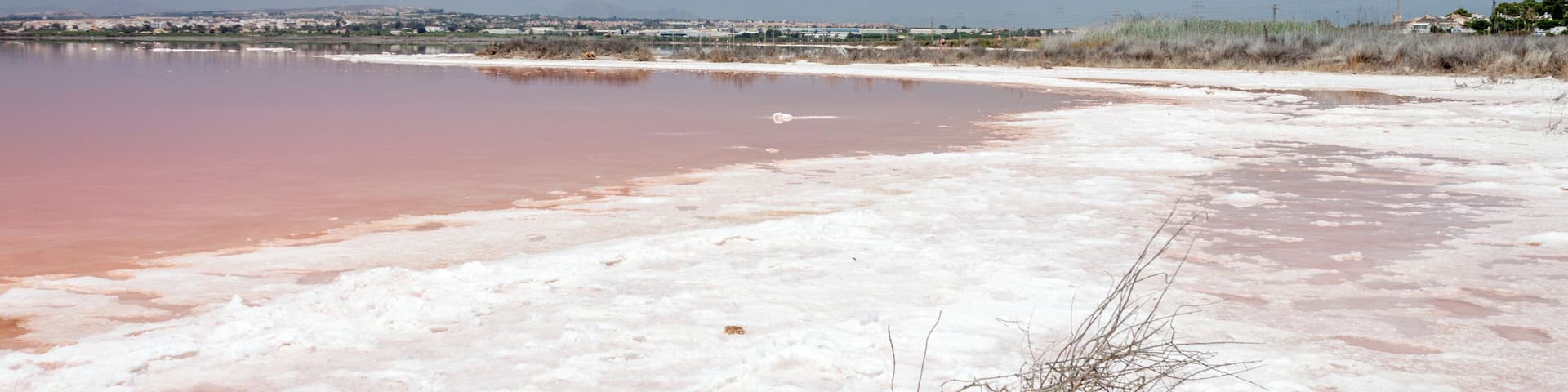 Salt lake Torrevieja, Spain