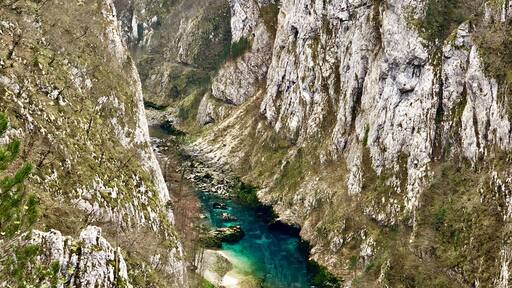 While driving from Bosnia to Montenegro