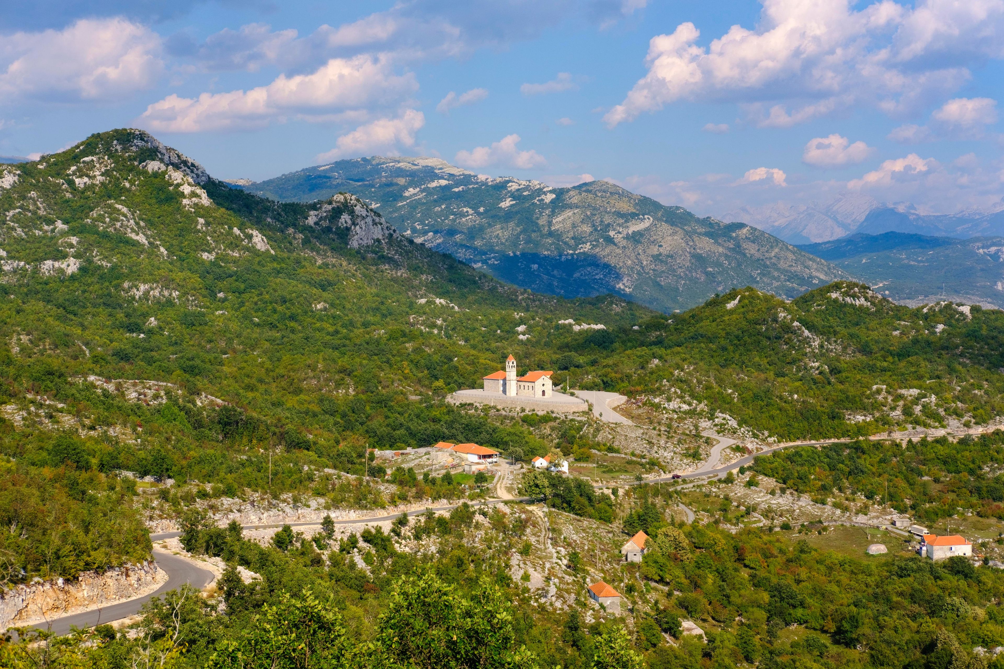 St. Nicholas Church, Kisha e Shenkollit, Rudine, near Podgorica, Montenegro, Europe
