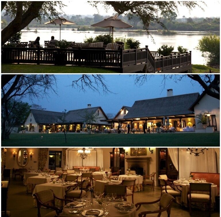 The Royal Livingston hotel .. 
What a great place to be.. Just a short walk to the Victoria Falls.