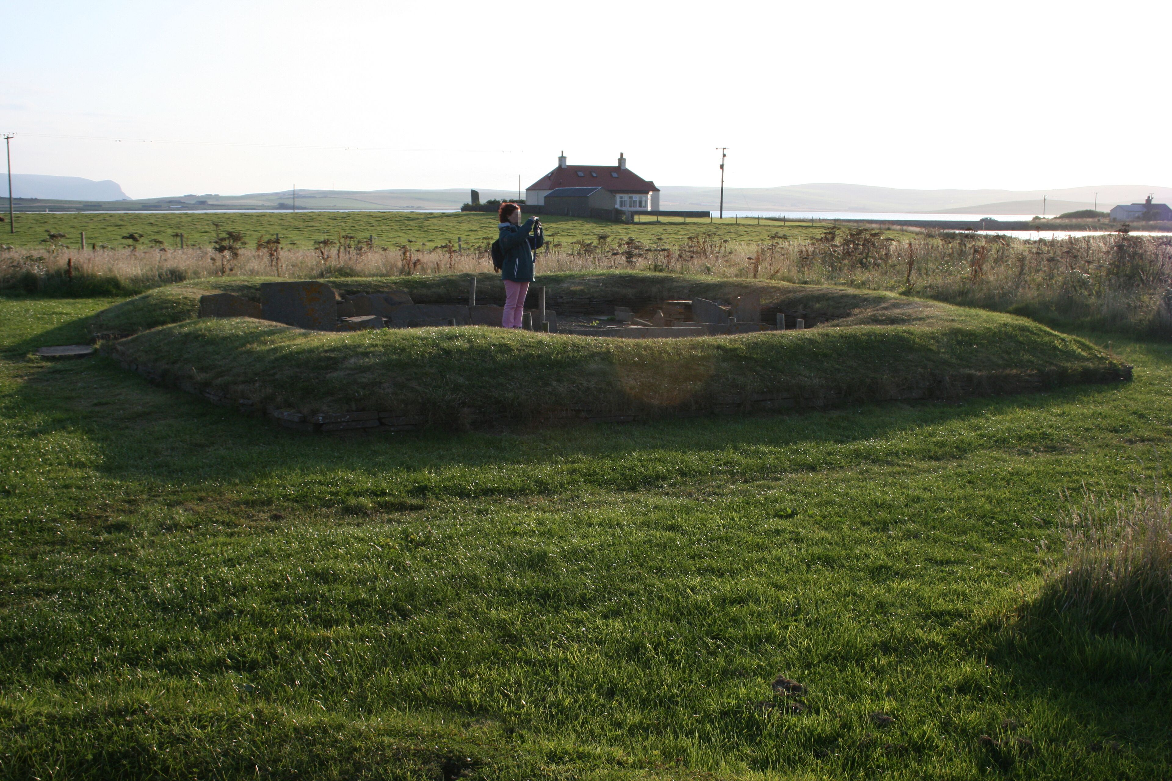 Asentamiento de Barnhouse. Edad del Bronce. Islas Orcadas