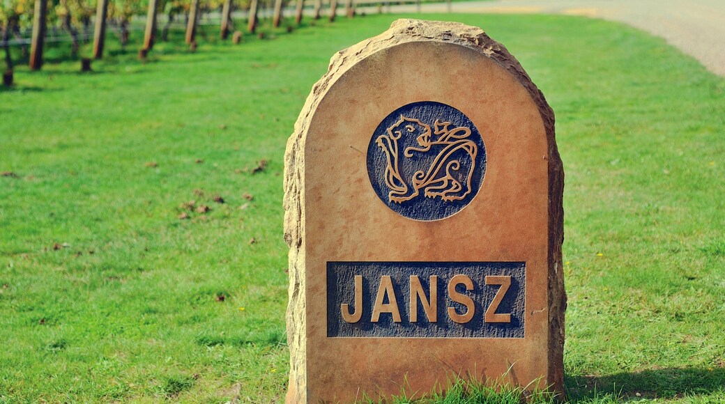 Tamar Valley showing signage