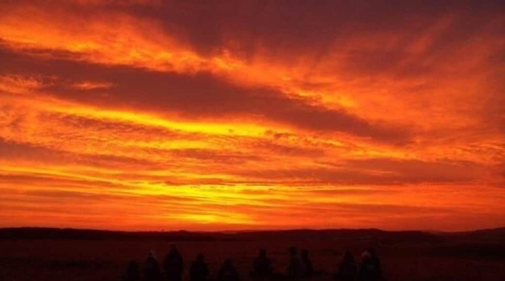 Sunrise at the Sani Pass #goldenhour