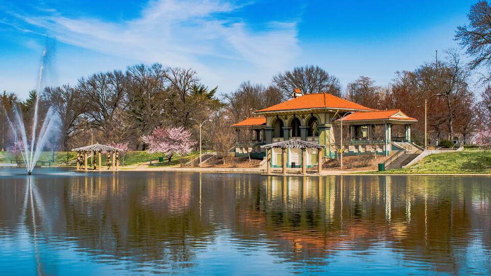 The Boathouse in Carondelet Park in St. Louis Missouri