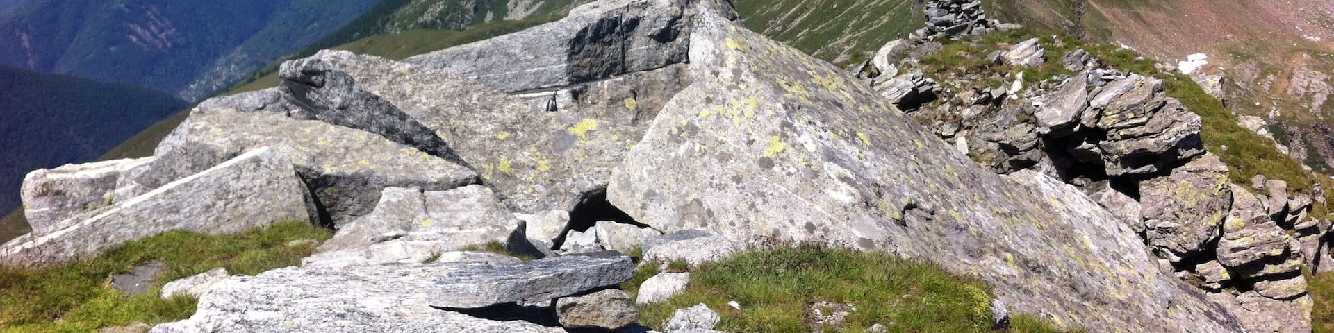 Summit of Cima dell'Uomo, July 2015