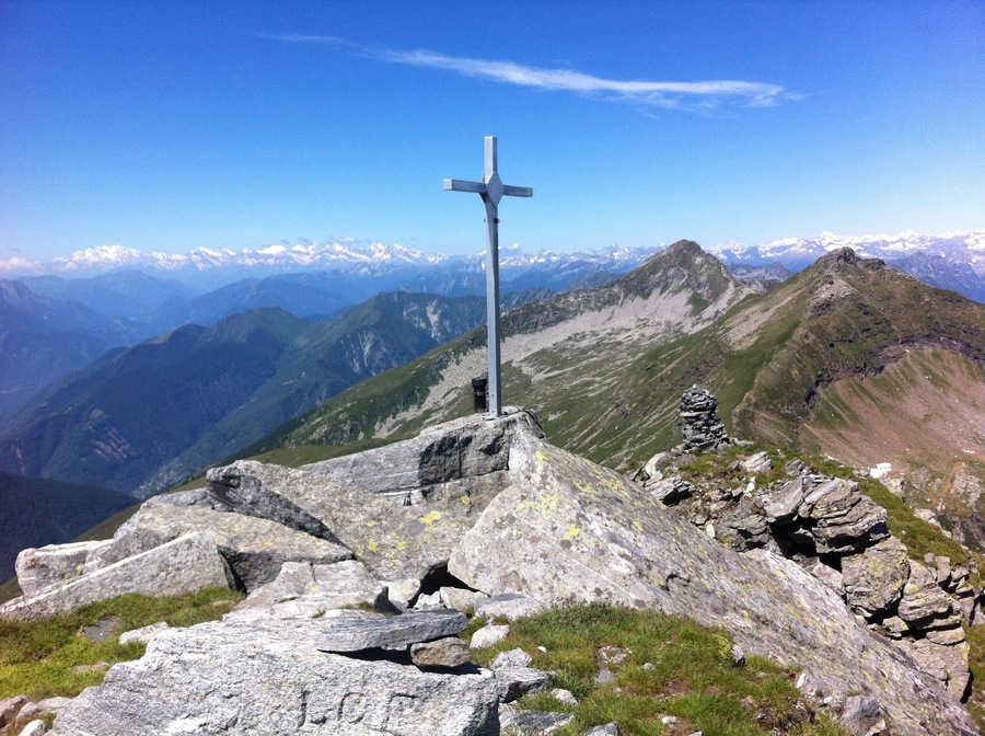 Summit of Cima dell'Uomo, July 2015