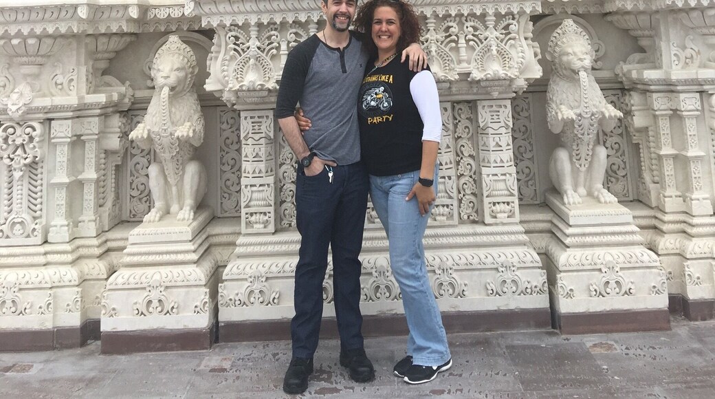 Indian Temple in Windsor , NJ
And my children.
