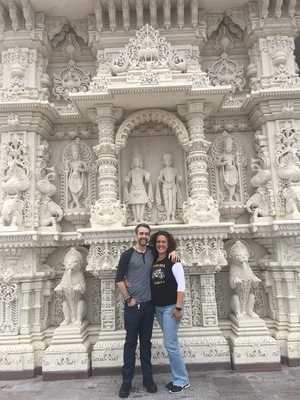 Indian Temple in Windsor , NJ
And my children.