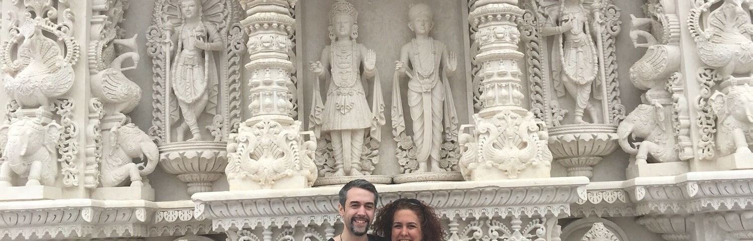 Indian Temple in Windsor , NJ
And my children.