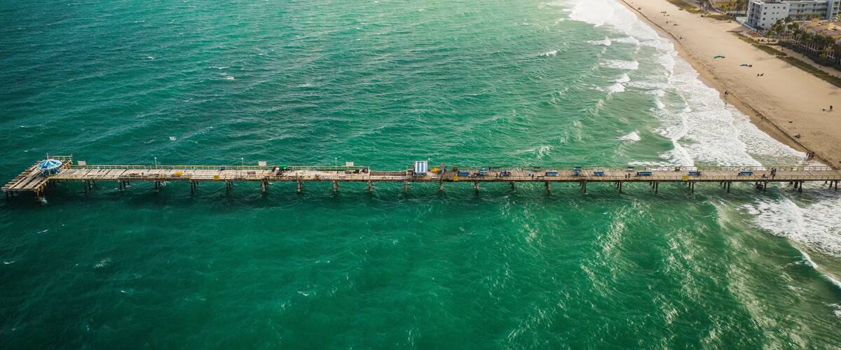 Aerial of Fort Lauderdale Florida