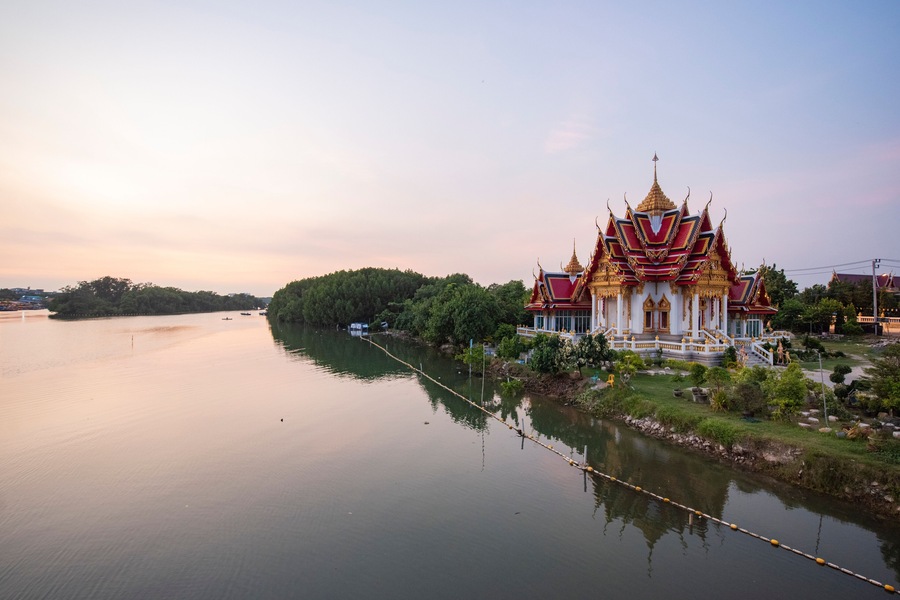 THAILAND RAYONG WAT PAK NAM