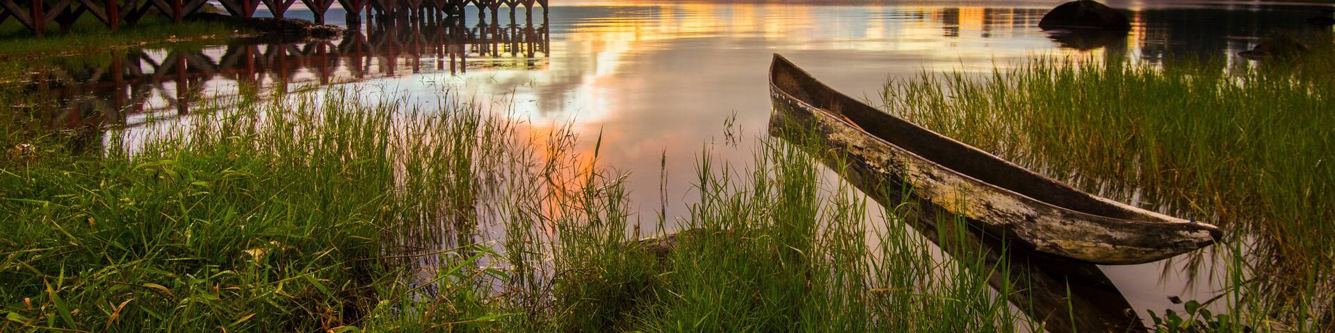 Beautiful Sunset at alahan panjang, Solok, West Sumatra.