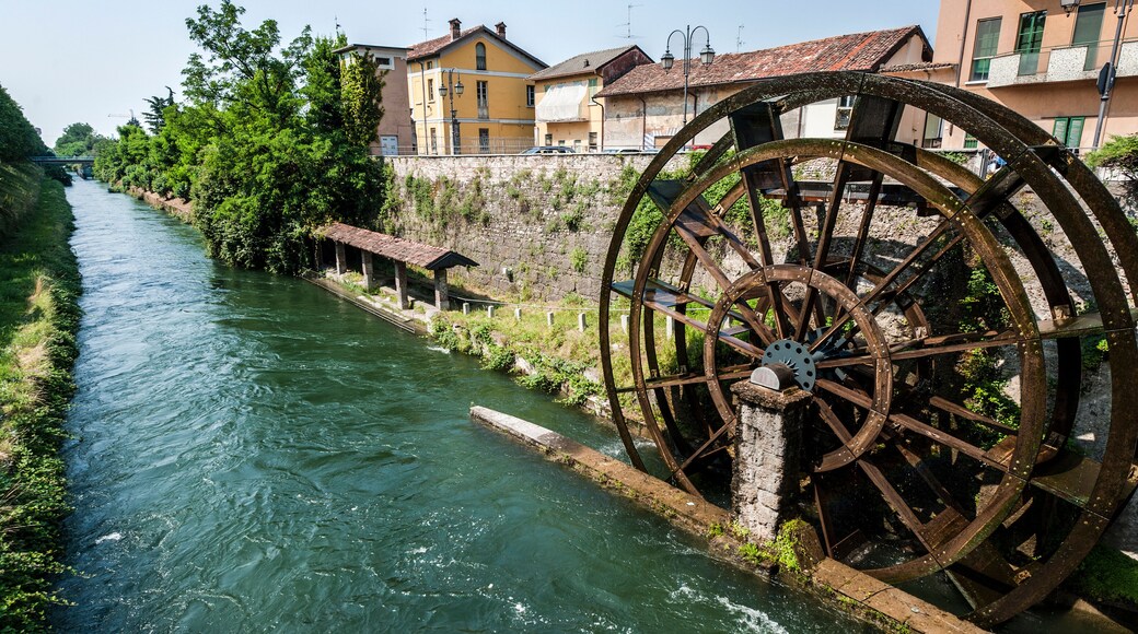 Groppello d'Adda (Milan, Lombardy, Italy), ancient watermill on