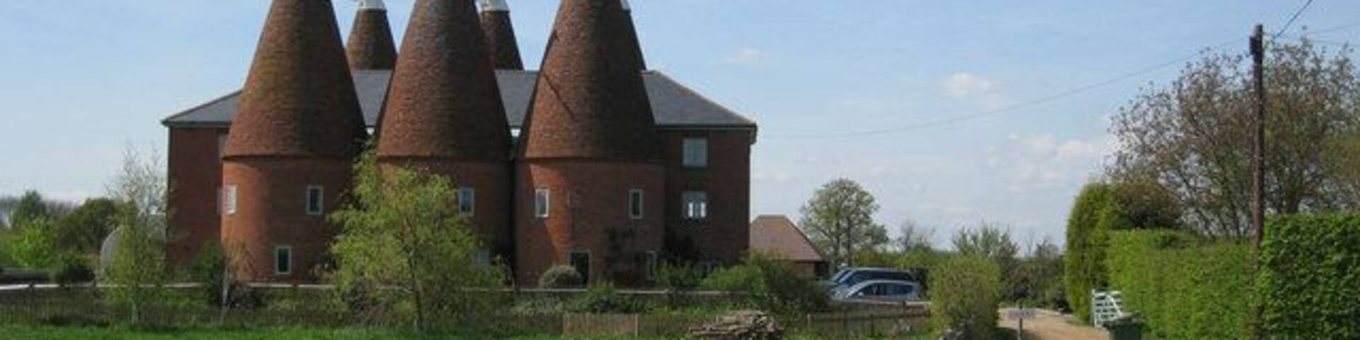 Oast House at Hunton, Kent