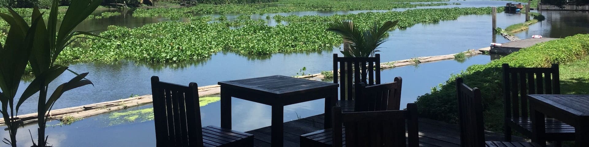 A little over an hour from Bangkok is Sampran Riverside, a resort with Thai cultural shows by he river. Worlds away from the busy capital, this is a place where you can just chill and enjoy the lush gardens. It has excellent Thai food, a golf course and is very much into organic herbal products.