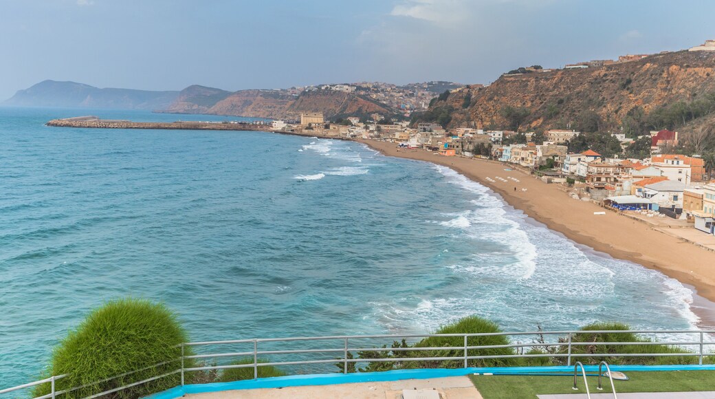 Beni Saf - June 01, 2017: Coast of Beni Saf, Algeria