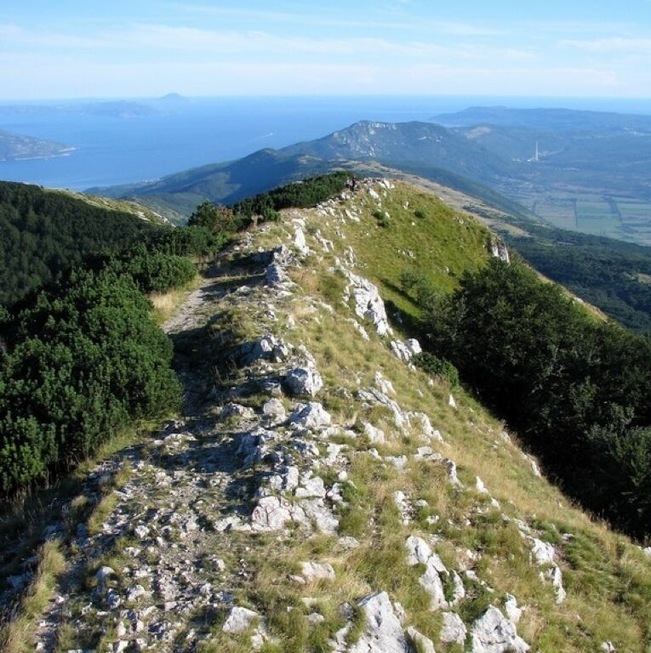 Great view from Ucka (1401m)