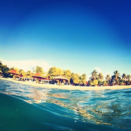 Haiti has beautiful beaches! It's always a fun beach day at Club Indigo.