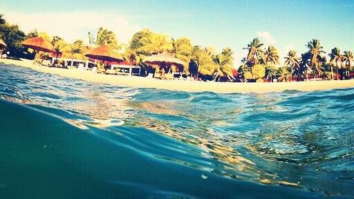 Haiti has beautiful beaches! It's always a fun beach day at Club Indigo.