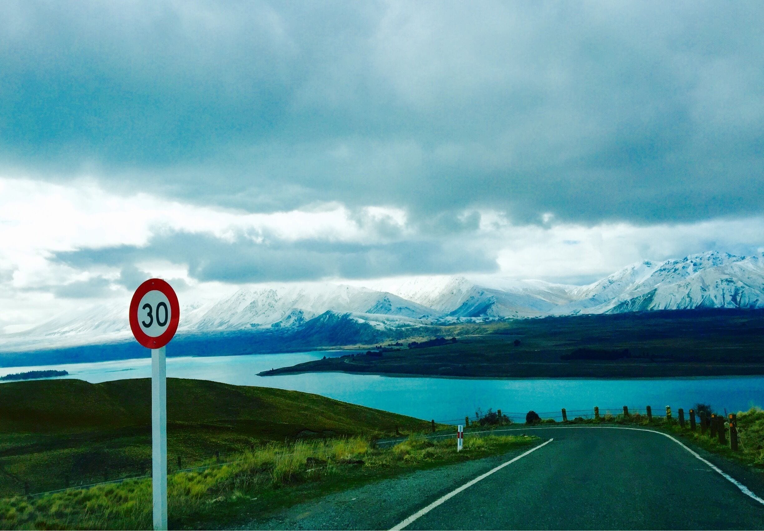 A view to Mount John Observatory