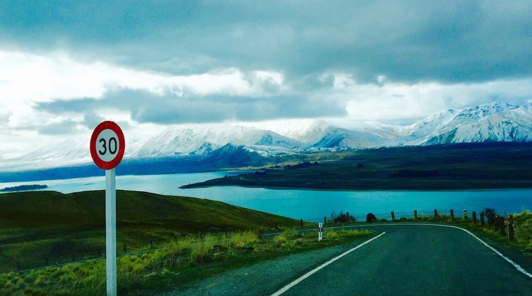 A view to Mount John Observatory