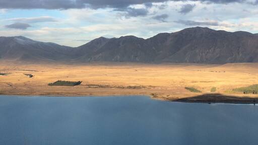 Even though it was a bit cloudy it was quite impressive to see the sunset light effects on the changing landscape from the Astro Cafe in the Mt John Observatory.
