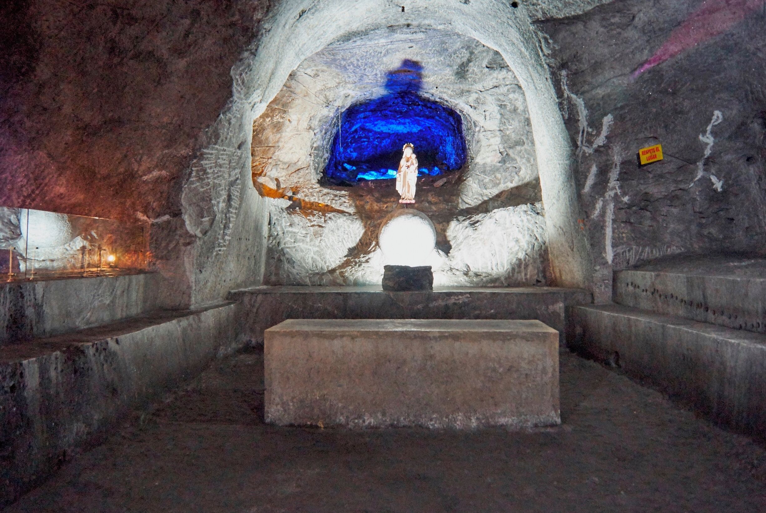 Mina De Sal De Nemocón.  

#architecture