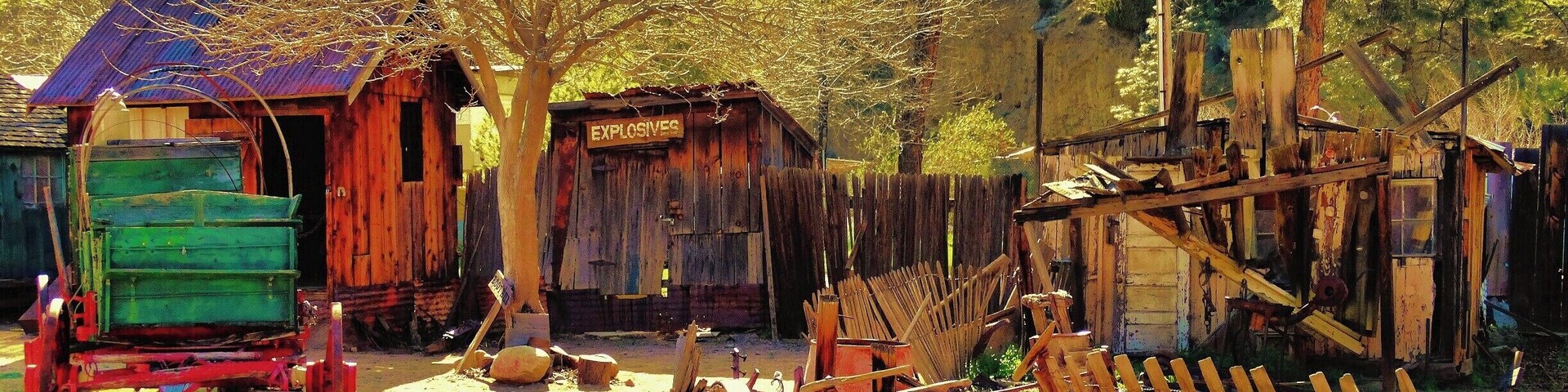 Silver City is one of many ghost towns left in ruins since the California Gold Rush.