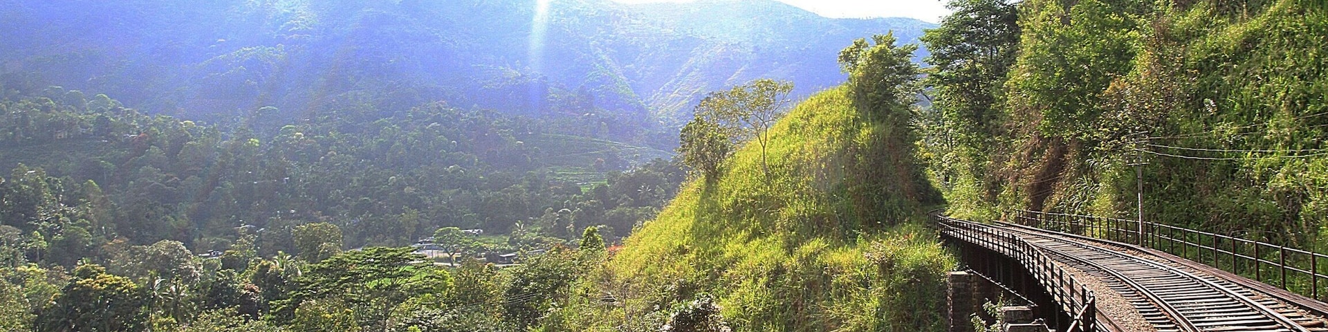 Rail ride Badulla bound.... Sri Lanka’s up country train ride is one of the most scenic... best is to catch the 5.55am Podimenike train from Fort railway station, window seat and enjoy the ride