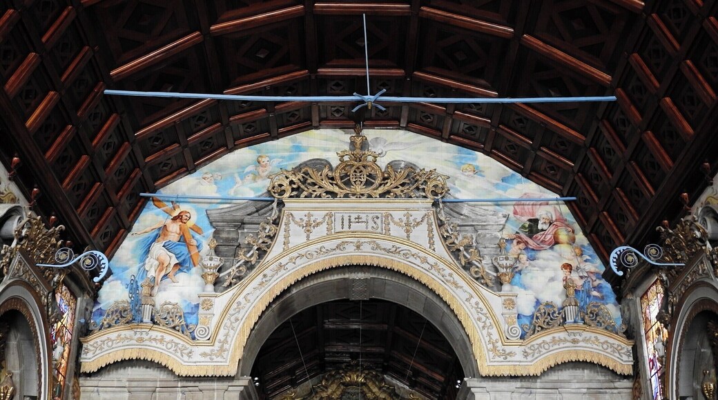 #Igreja #Church #IgrejaMatrizdeSantaMaria
A maravilhosa Igreja Matriz de Santa Maria de Válega tem a sua fachada principal em azulejos coloridos. O seu interior também é rico em azulejos coloridos e belos vitrais. É provavelmente uma das igrejas mais bonitas de Portugal.