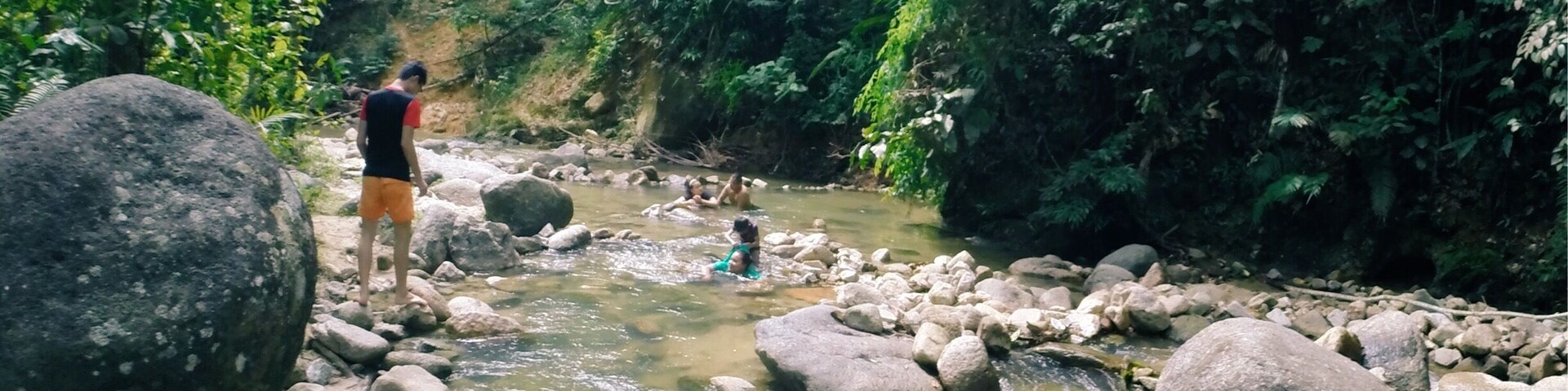 What better way to relax than walking along the rocky river at this recreational park. The water comes from a nearby waterfall accessible via the dirt trail or along the river.