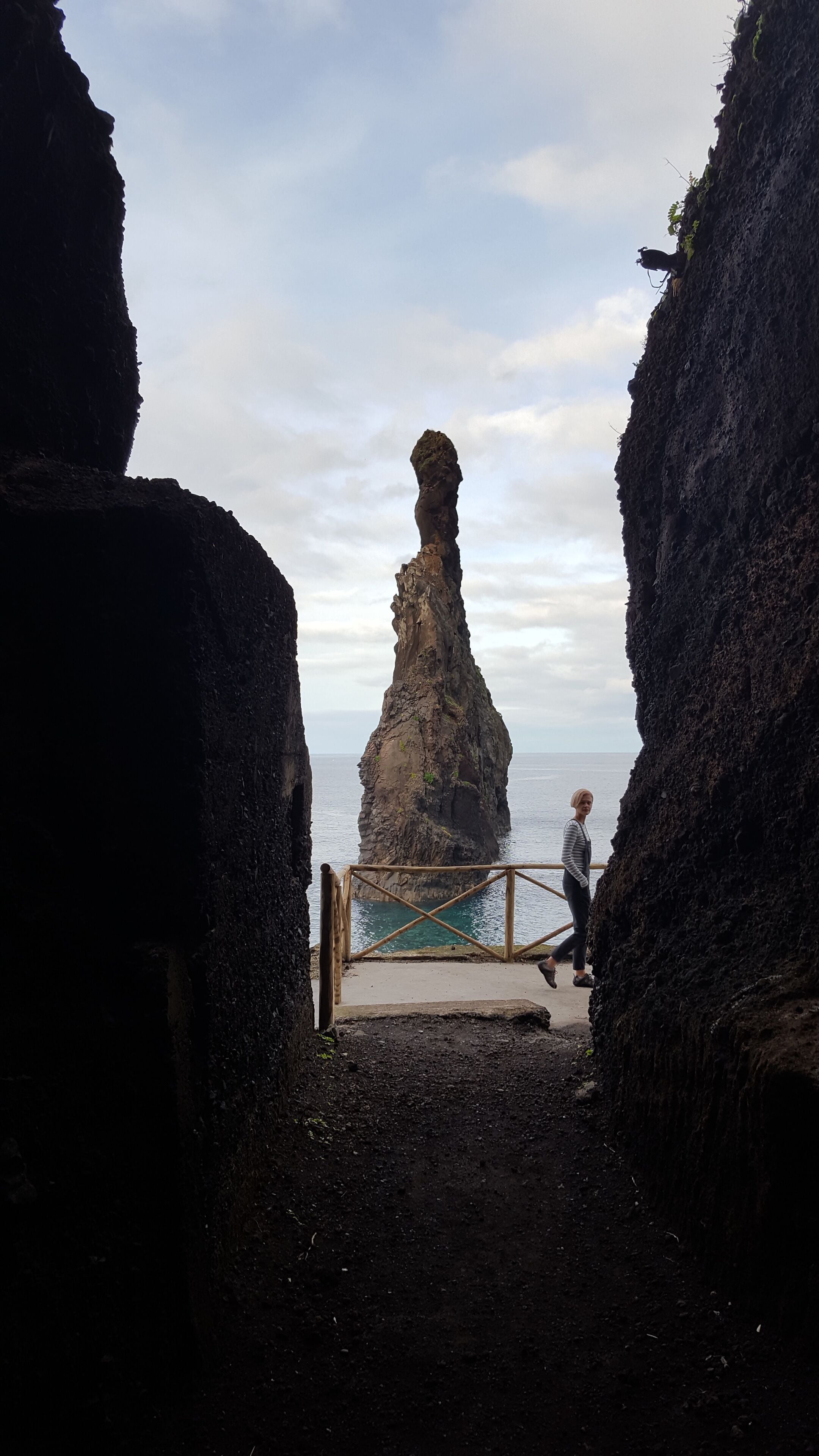 Have you ever seen a rock like this? It's a bottle-shaped rock! :) 

https://www.darekandgosia.com/things-to-do-in-madeira/

