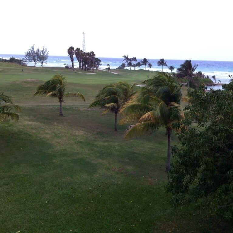Golf fields close to Rose Hall Hilton