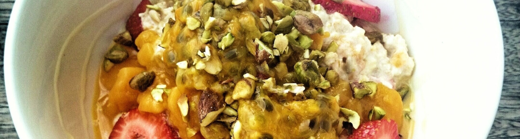 The best bircher muesli I've had. So yummy. :-)