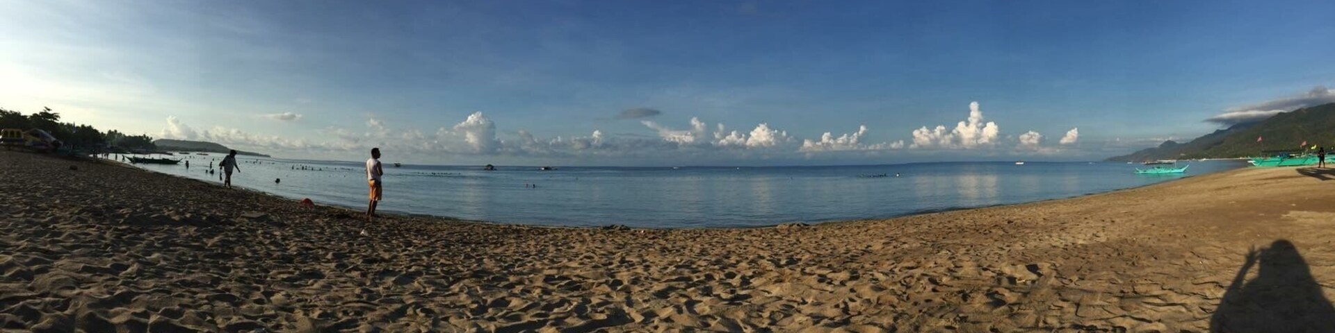 My panorama shot of Kabayan Beach in Laiya Batangas. #blue