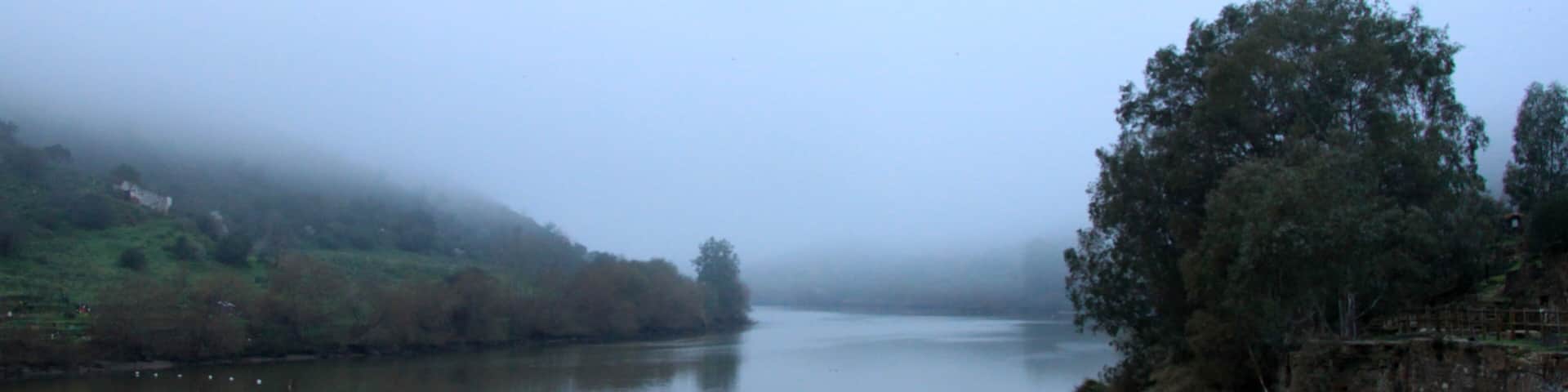 Pomarao - Guadiana in the morning mist