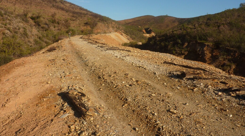 Pomarao - the old rail line