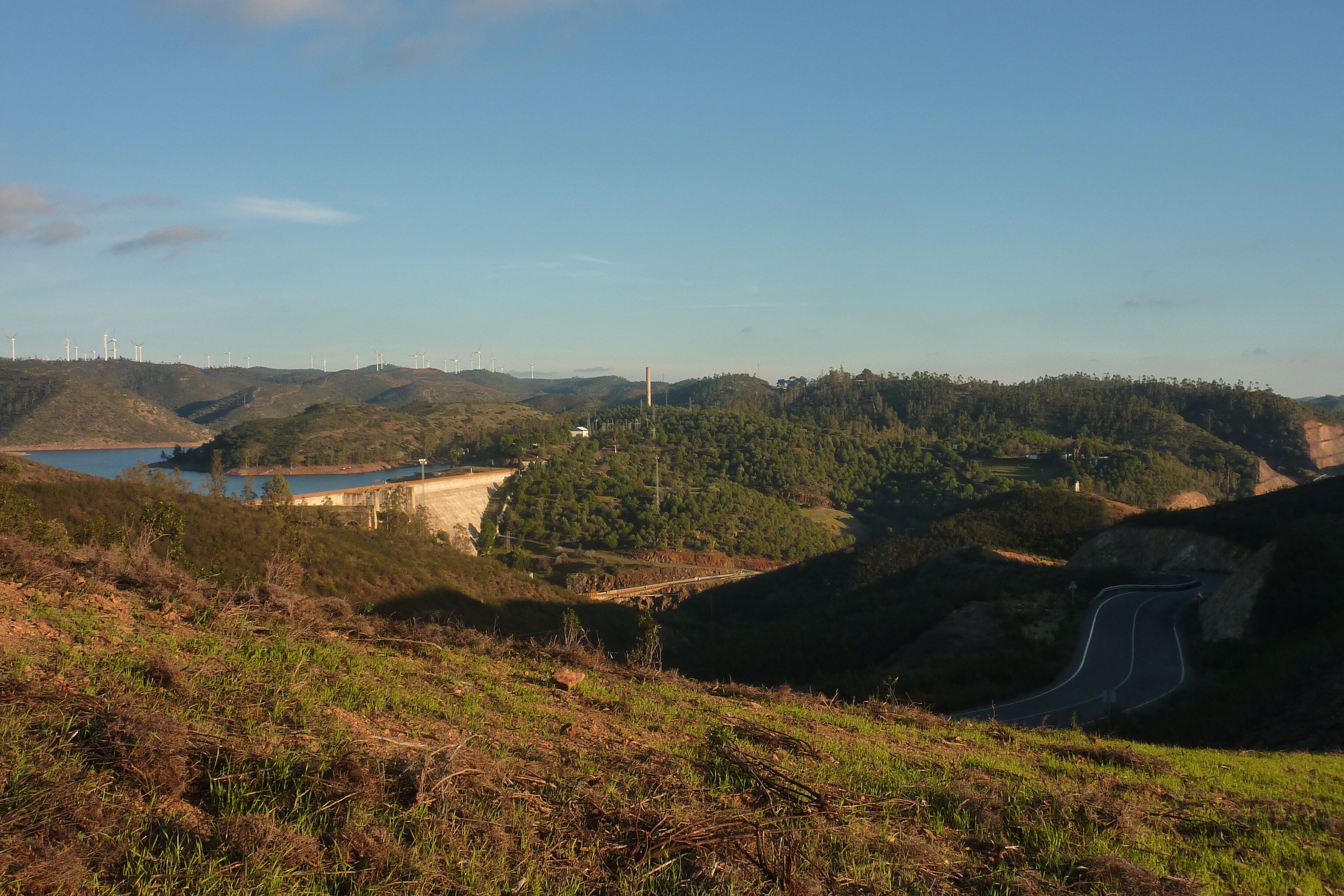 Pomarao - the Dam
