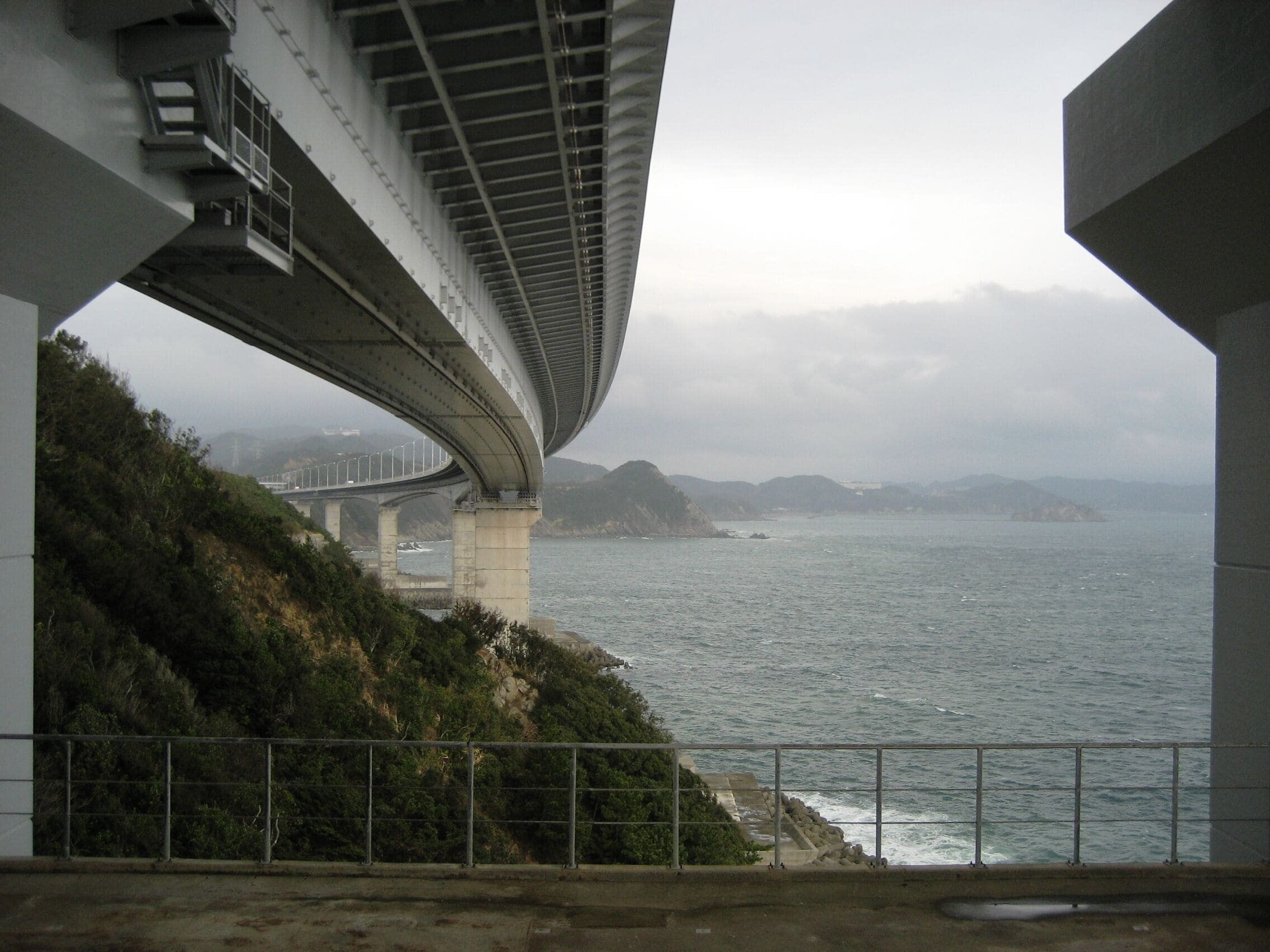 Under Naruto-ohashi Bridge