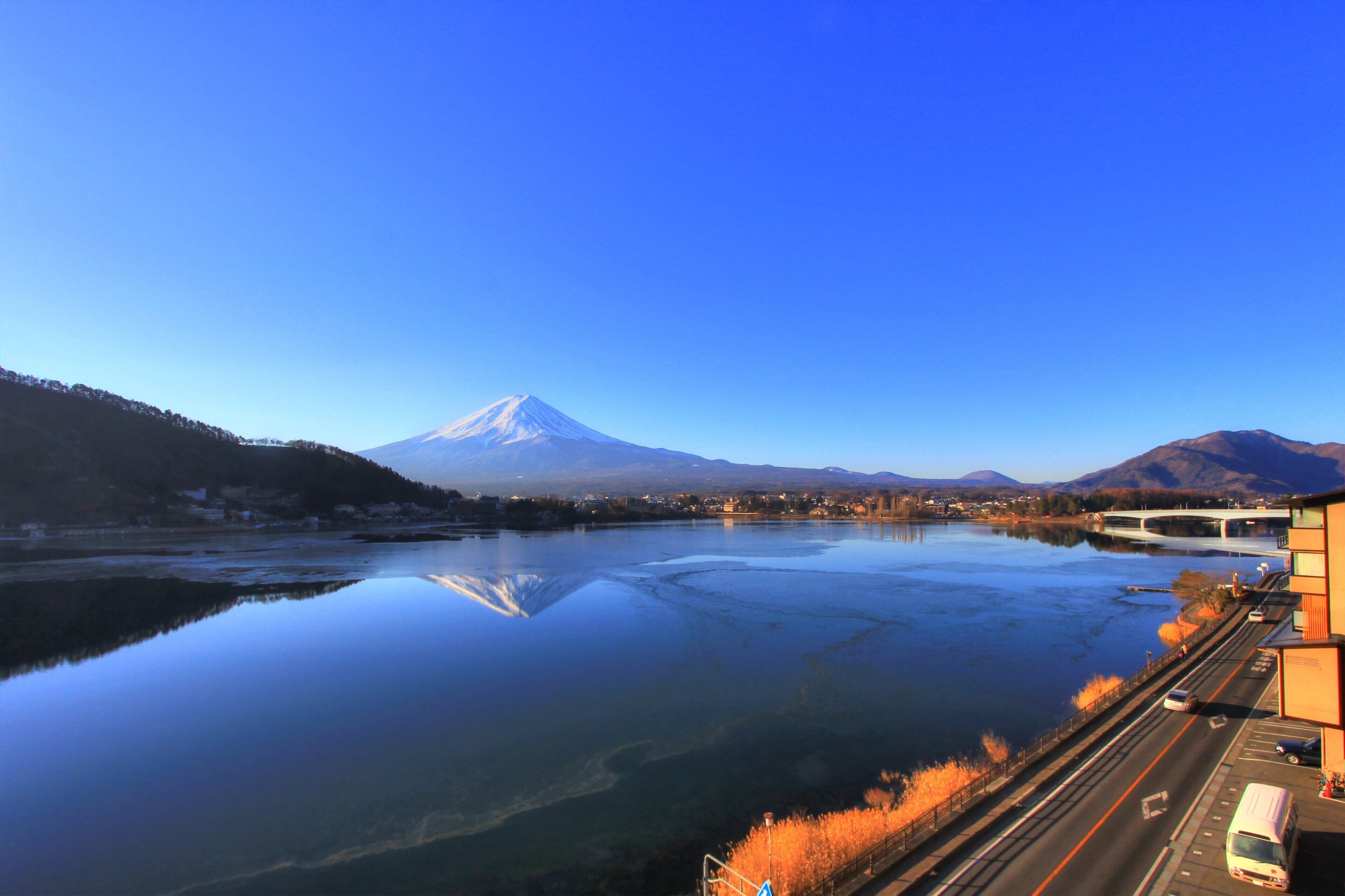 富ノ湖ホテルからの風景