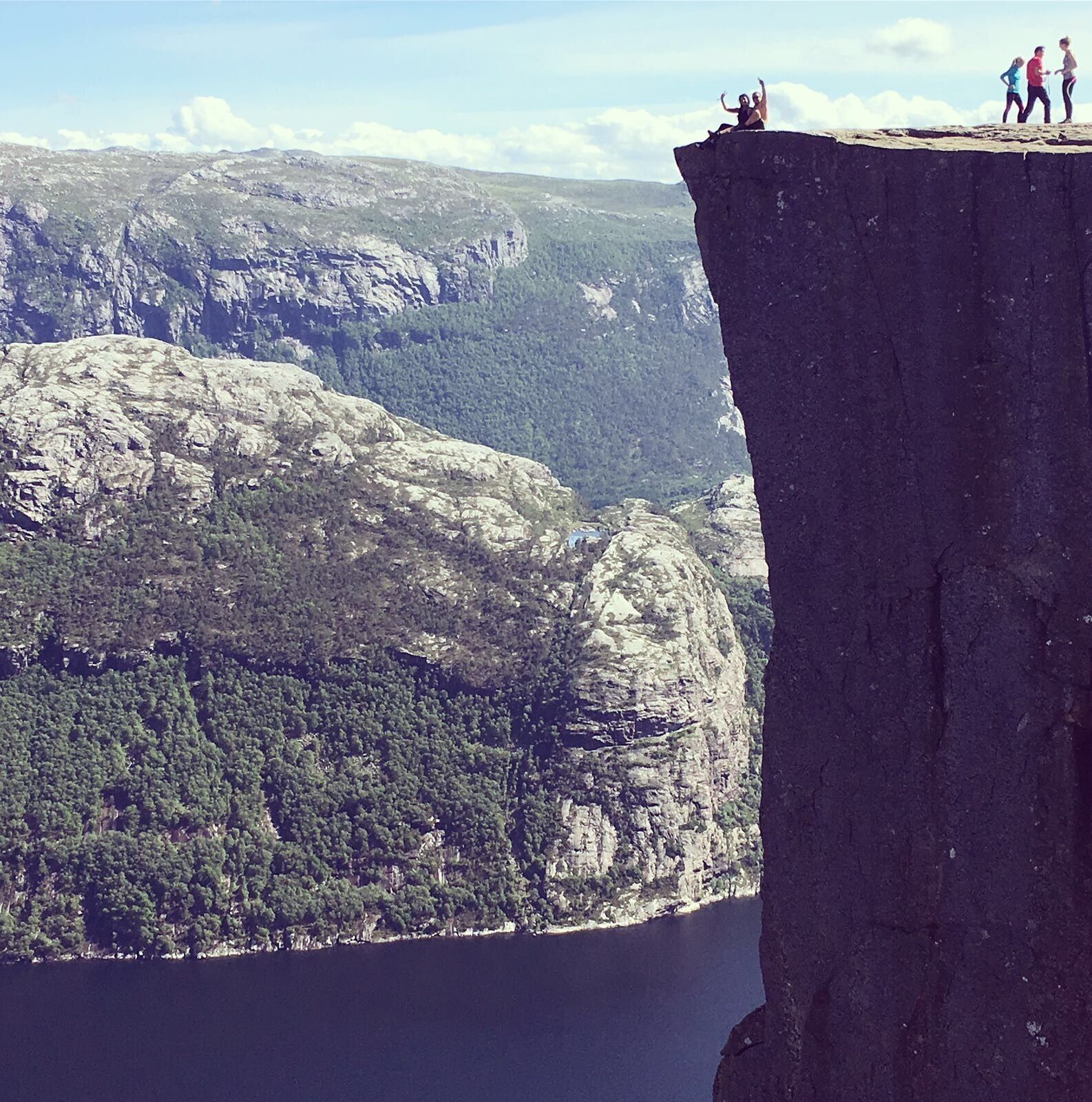 Pulpit rock 👌⛰ incredible views 