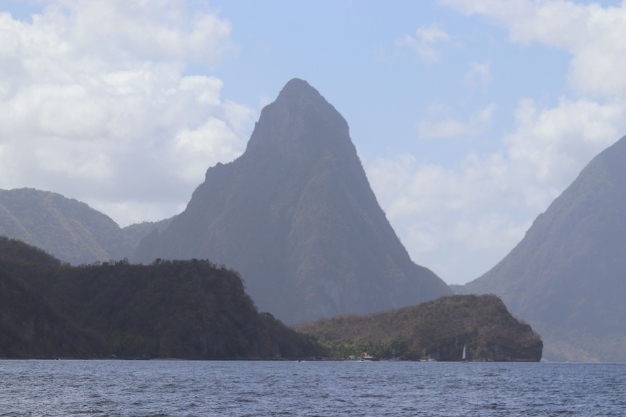 Recently I visited the volcanic island of Saint Lucia and it was truly as wonderful to look at as the people who live there. There is so much to do and see that a week just wasn't enough time. On this excursion I went on a catamaran to The Piton. There is Grand Piton and Petit Piton. Both are 'hikable' but only 1 of the 2 is considered safe to do so. It's about a 3 hr hike to the top for experienced hikers so plan for a full day here. I recommend making it near the end of your trip vs the start or you will spend your vacation very very sore :) At the top you will be greeted with incredible views of the island so bring a camera.
#SaintLucia #WestIndies #Piton #Carribean #IslandLife #Island #Mountain.