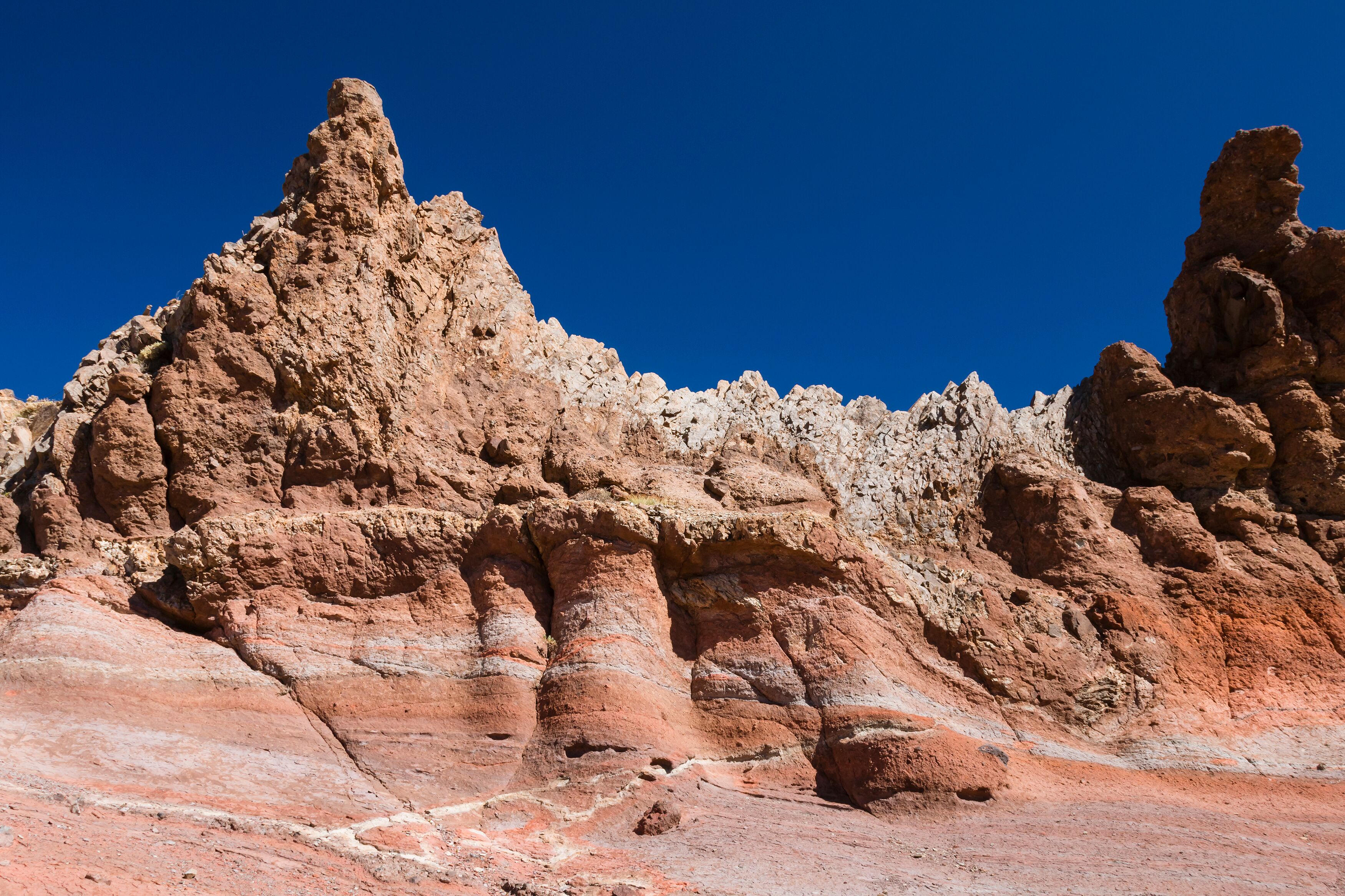 Colorful Los Roques View In Tenerife, Spain