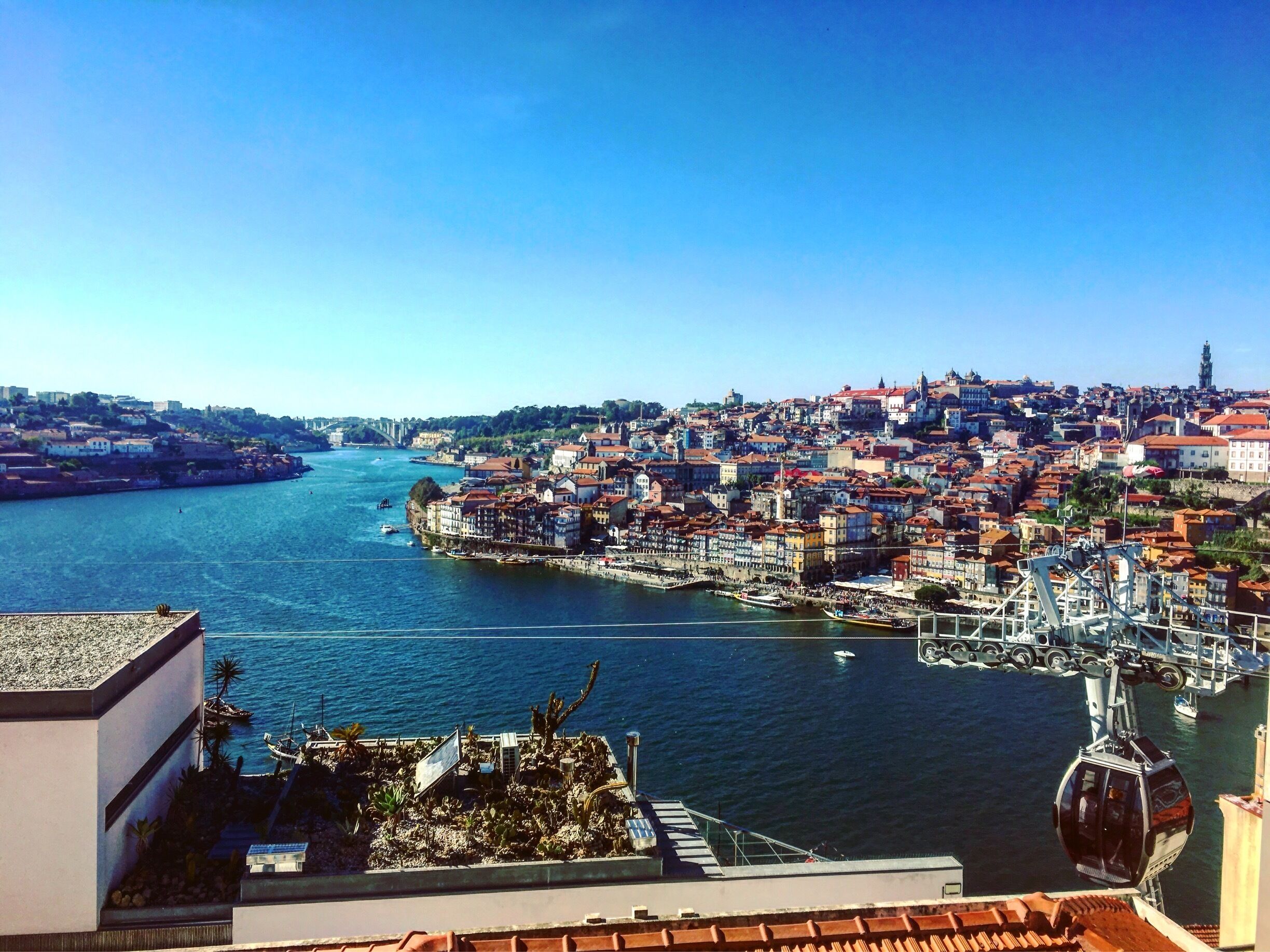 Beautiful city of Porto in Portugal. #porto #portugal #traveller #tourism #tourist #holiday #explore #cablecar #city #river #travel 