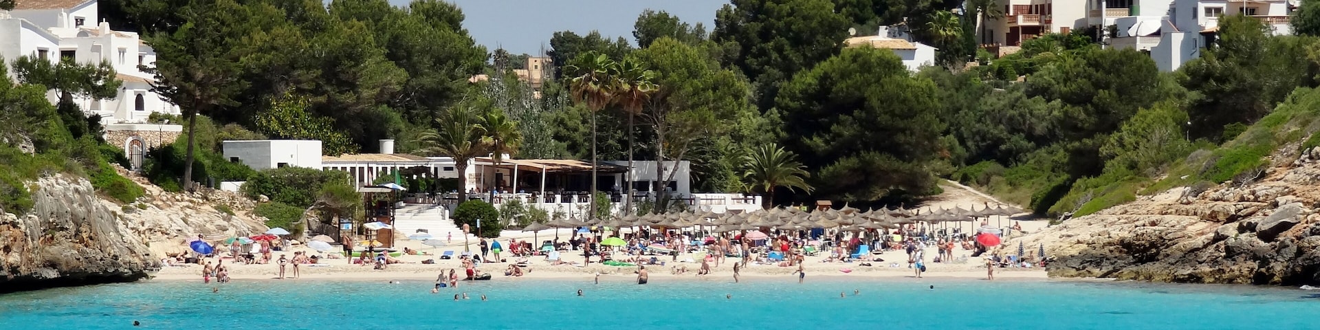 Cala Anguila in der Gemeinde Manacor, Mallorca, Spanien