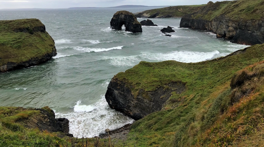Nuns beach at Ballybunnion, not a beach to get down to but the ladies beach is great for beach fun and fantastic for surfing