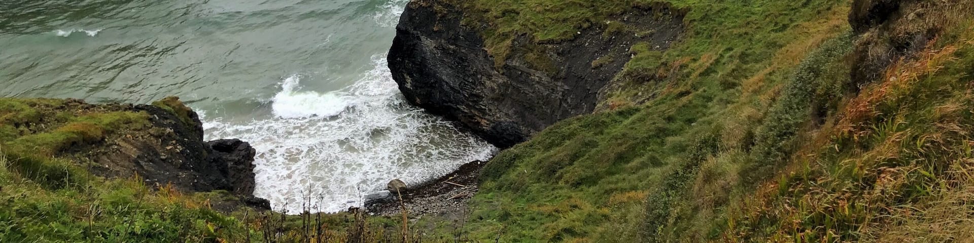 Nuns beach at Ballybunnion, not a beach to get down to but the ladies beach is great for beach fun and fantastic for surfing