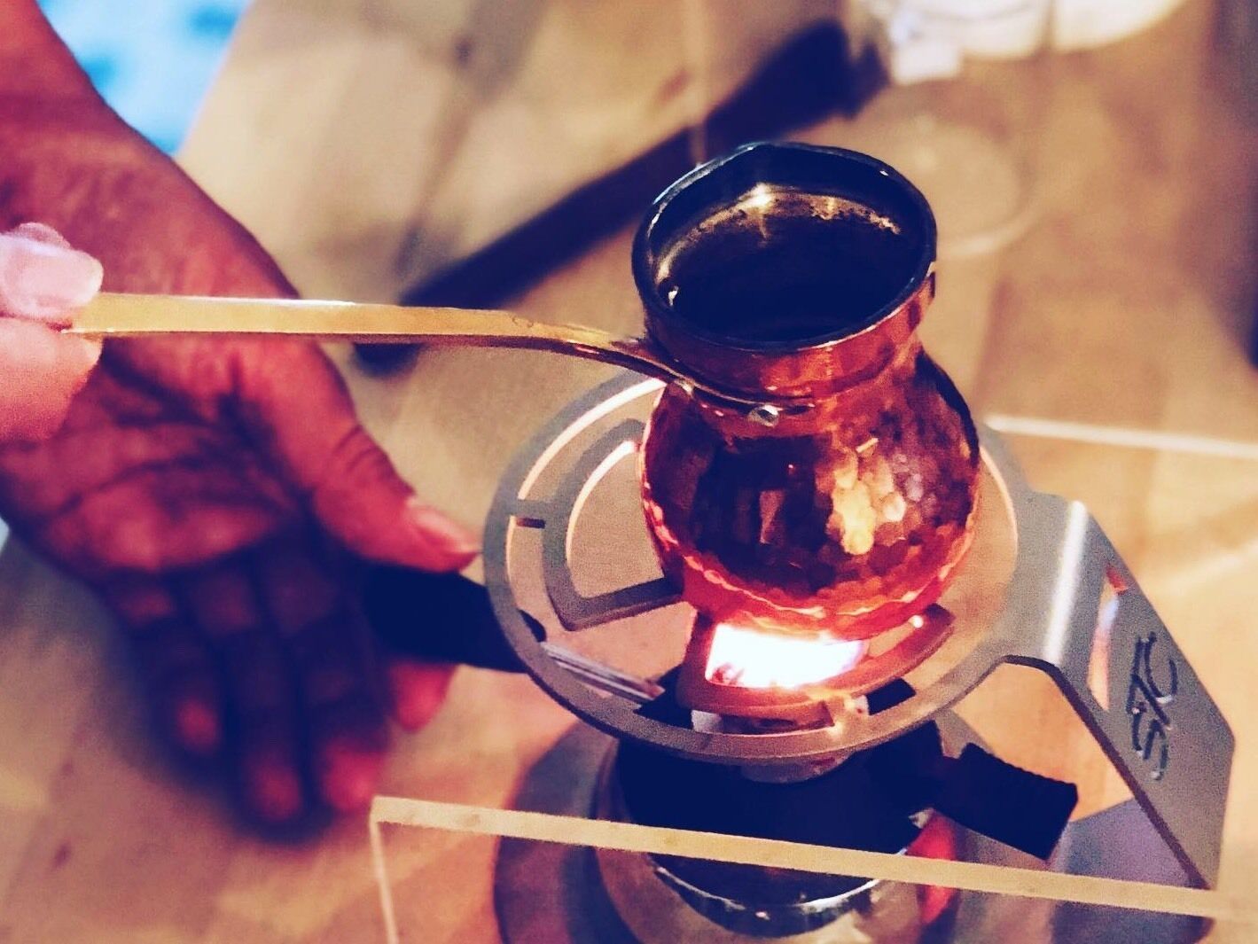 One of the coolest cafe. Old school setup but hipster coffee. Many types of artisan coffee here. My personal favourite is the Turkish coffee. It’s not in the menu but can be requested if the owner is there.