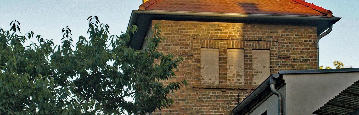 Wasserturm in der Zelterstraße in Petzow