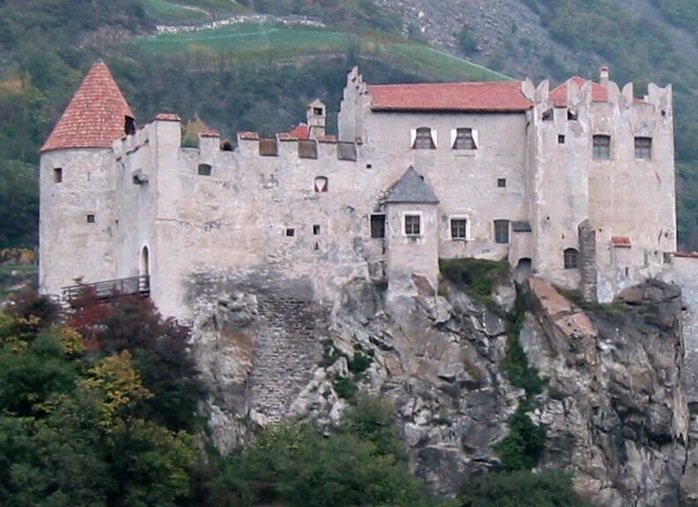 Kastelbell Castle in South Tyrol, north Italy (detail)